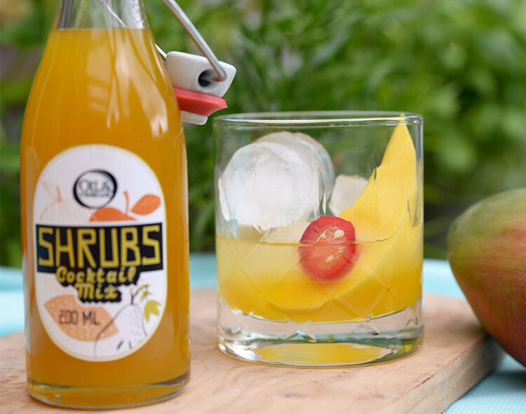 Oil & Vinegar Mexican Mango with fruity mango pulp vinegar. Recipes