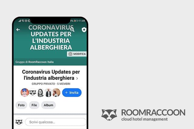 gruppo Facebook: Coronavirus Updates per l’industria alberghiera